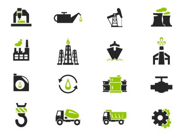 Endüstriyel Icons set