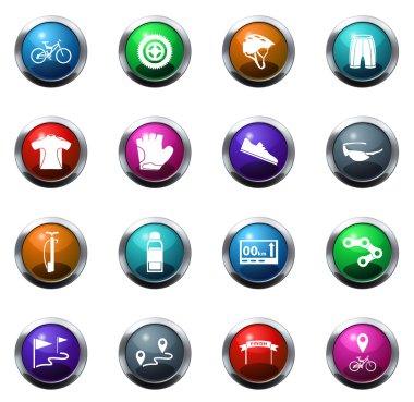 Bisiklet Icons set