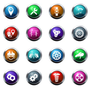 Bisiklet Icons set