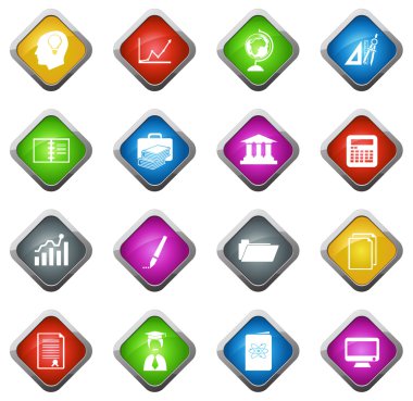 Üniversite Icons set