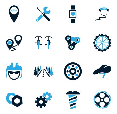 Bisiklet Icon set