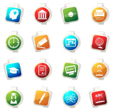 Üniversite Icons set