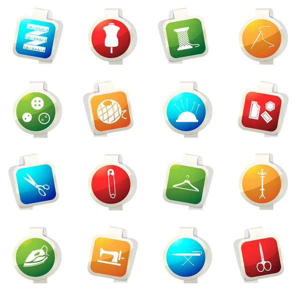 Set icone personalizzate — Vettoriale Stock