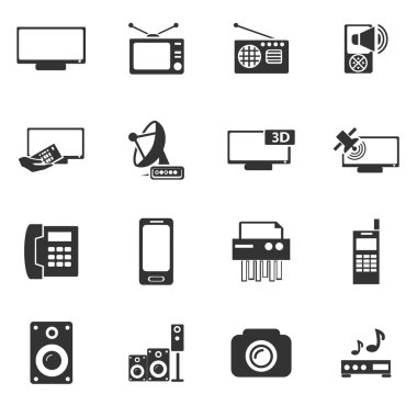 ev aletleri Icons set