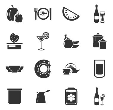 yemek ve mutfak simgeleri