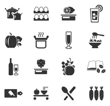 yemek ve mutfak simgeleri