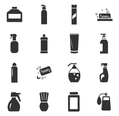 Ev Kimyasalları Icons set