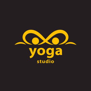  yoga soyut logo vektör görüntüsü