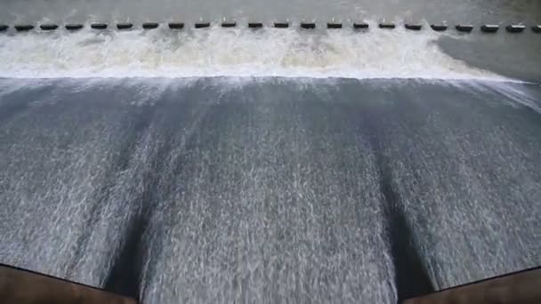 Chao Phraya Dam — Stockvideo