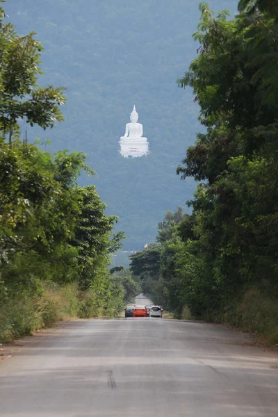 Gran Buda blanco — Foto de Stock