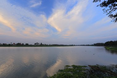 Günbatımı ve nehirler