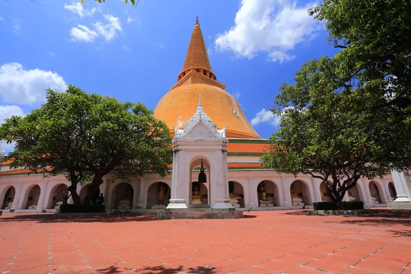 Phra Pathom Chedi, pagoda, el hito de Nakhon Pathom — Foto de Stock
