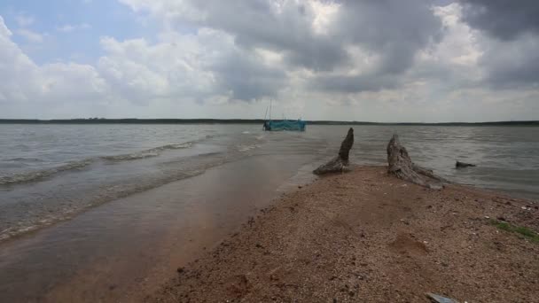 Onda de playa — Vídeo de stock