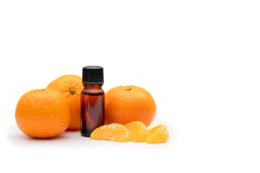 Portakallı Aromaterapi yağı şişesi.