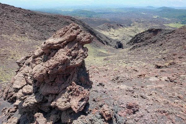 Etna Park Landscape, Sicily — Stock Photo, Image