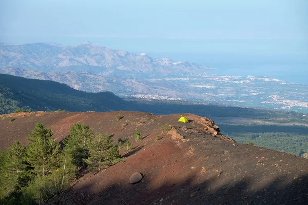 Camp Etna Park Landscape, Sicily — Stock Photo, Image