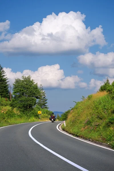 Podróże motocyklowe w Czarnogórze — Zdjęcie stockowe