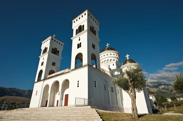 Karadağ 'ın Baro kentinde Aziz Jovan Vladimir Ortodoks Kilisesi — Stok fotoğraf