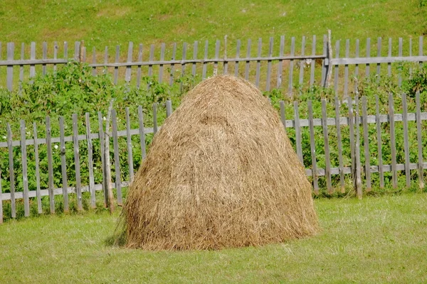 Heuhaufen im Sinjajevina-Gebirge, Montenegro — Stockfoto