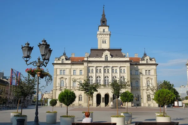 Novi Sad Main Square, Serbia — Stock Photo, Image