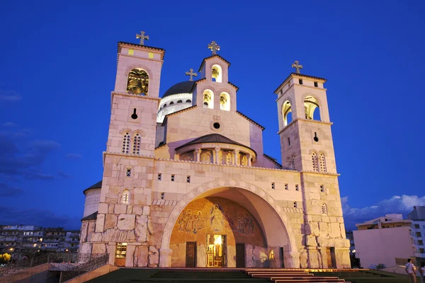 Cathédrale de la Résurrection à Podgorica, Monténégro — Photo