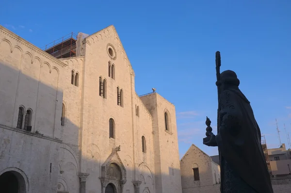 Basílica en el casco antiguo de Bari — Foto de Stock
