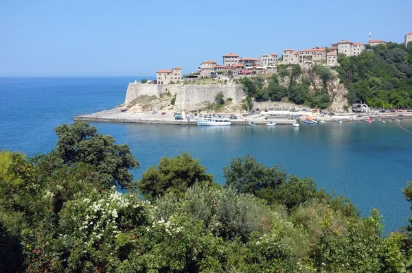 "Stari grad "gamla stan i Ulcinj, Montenegro — Stockfoto