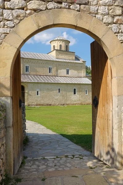 Monastery Sopocani, Serbia — Stock Photo, Image