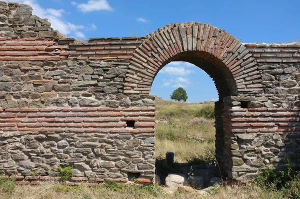 Ruiny Iustiniana Prima v Srbsku — Stock fotografie