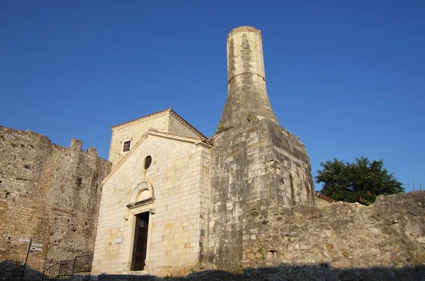 Iglesia-mezquita en el casco antiguo de Ulcinji —  Fotos de Stock