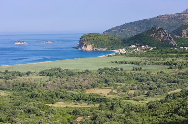 Bahía de Buljarica, Montenegro — Foto de Stock
