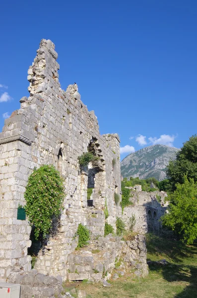 Stari Bar ruïnes, Montenegro — Stockfoto