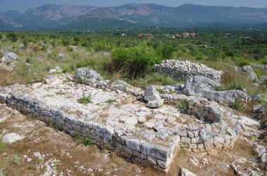 Sas Stari Grad, Karadağ kalıntıları