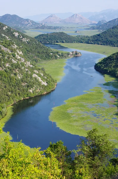 Crnojevica River And Lake Skadar National Park, Montenegro — Stock Photo, Image