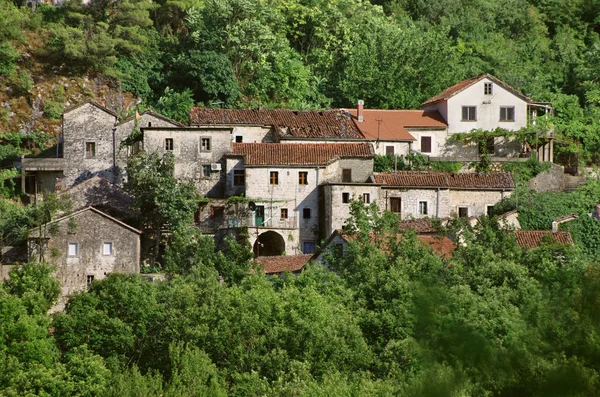 Pequeño pueblo de Godinje, Montenegro —  Fotos de Stock