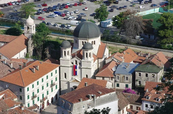 Kostel sv. Mikuláše v Kotoru, Černá Hora — Stock fotografie