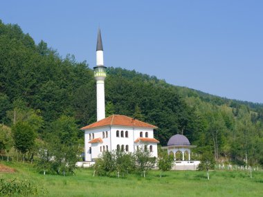 Bele Vode Mosque, Serbia clipart
