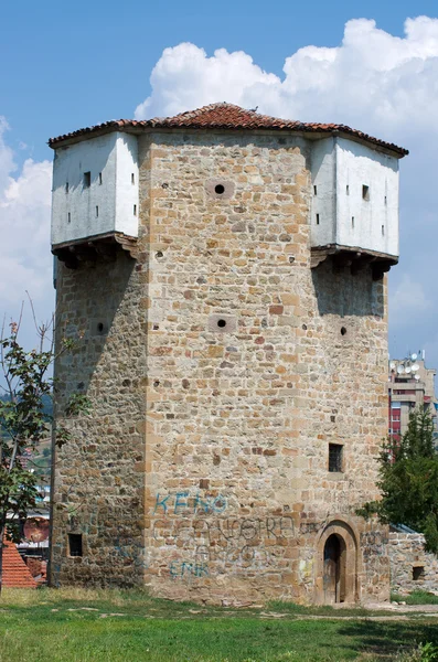 Åttakantig vakttorn i Novi Pazar, Serbien — Stockfoto