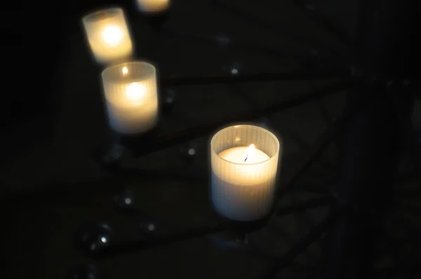 Lighted Candles — Stock Photo, Image