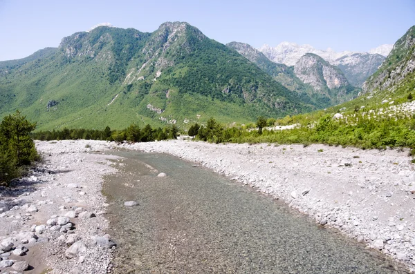 Theth National Park, Albânia — Fotografia de Stock