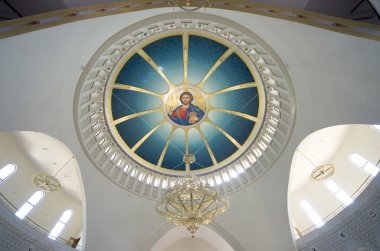 Cathedral Of Resurrection In Tirana clipart