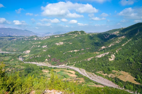 Erzen 河谷，阿尔巴尼亚 — 图库照片