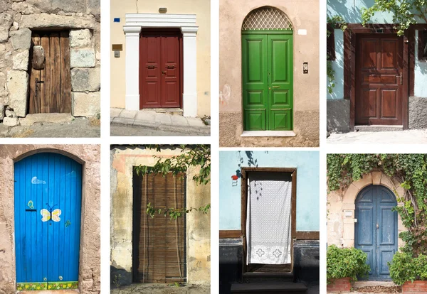 Colección de puertas — Foto de Stock