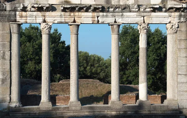Temple Of Apollonia, Albania — Stock Photo, Image