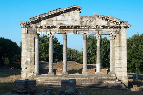 Temple Of Apollonia, Albania — Stock Photo, Image