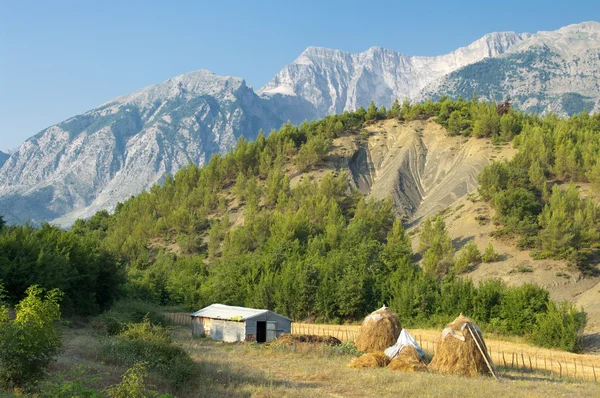 Paisagem do sul de albania — Fotografia de Stock