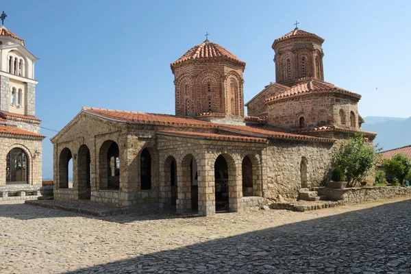 Monastère Sveti Naum sur le lac d'Ohrid, République de Macédoine — Photo