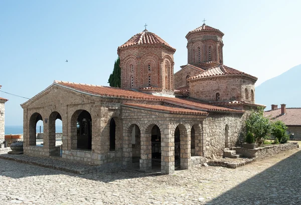 Monasterio de Sveti Naum en el lago Ohrid, República de Macedonia —  Fotos de Stock