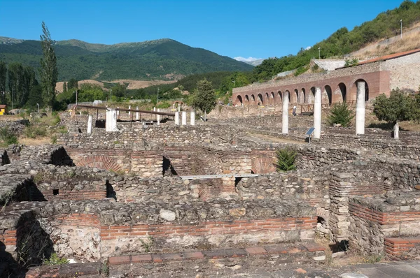 Ruins Ancient Heraclea Lyncestis, Bitola - Macedonia — Stock Photo, Image