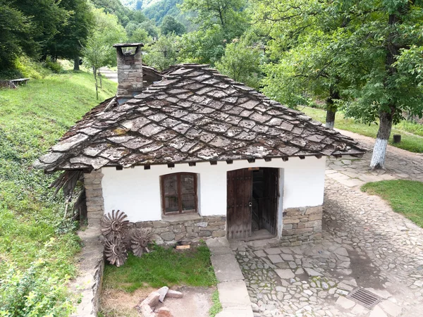 Traditionella hus av Sweetar Village, Bulgarien — Stockfoto